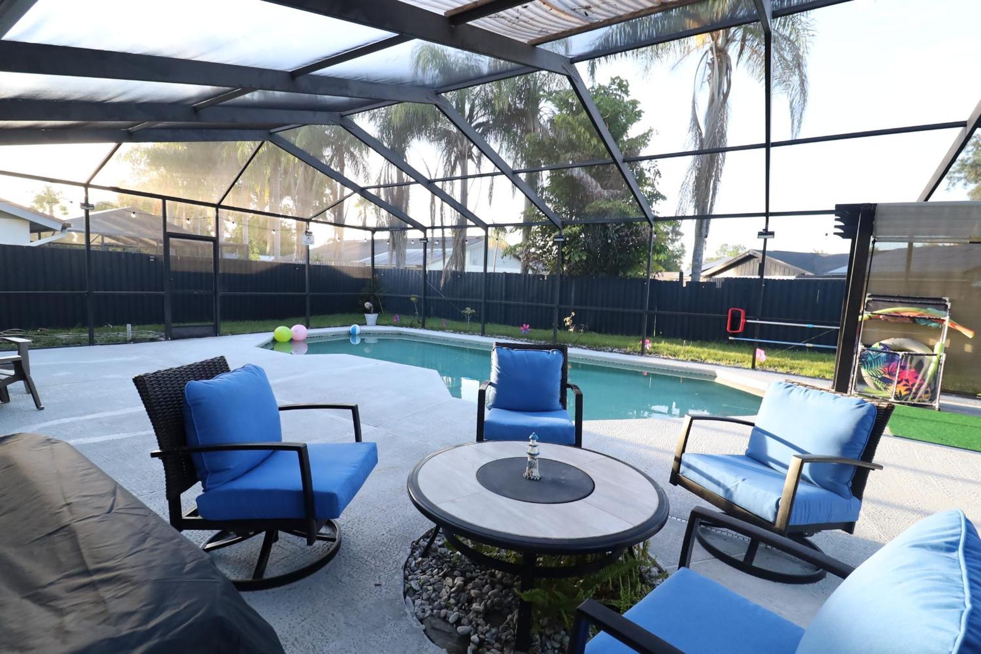 Boho Oasis With Pool- Paradise For Work & Fun Tampa Extérieur photo
